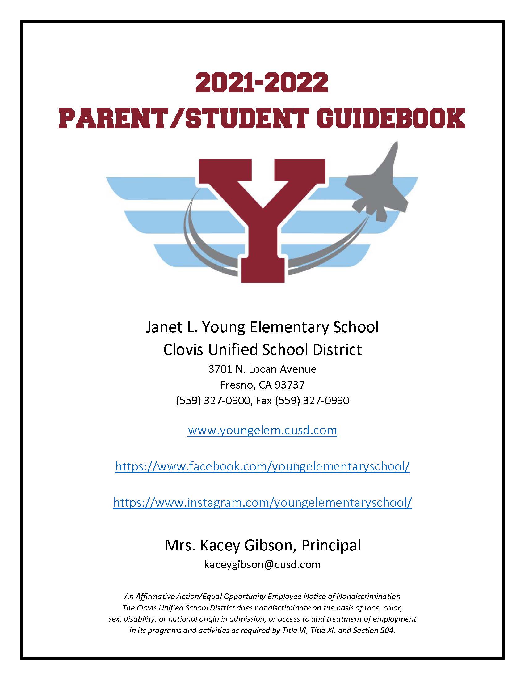 Image for: 2021-22 Parent/Student Guidebook